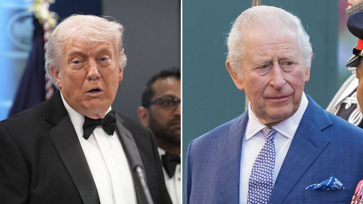 Photo of Donald Trump and King Charles