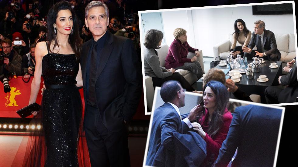 george clooney amal clooney from premieres to politics