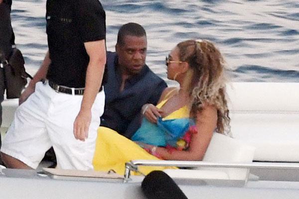 jay z beyonce italy vacation