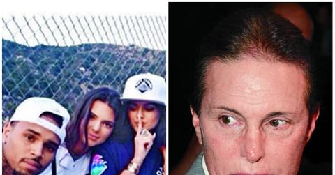 Bruce Jenner Bans Kendall and Kylie from Hanging with Chris Brown