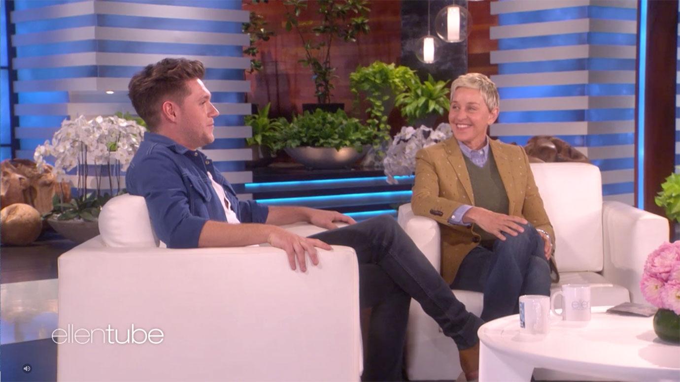 Niall horan cardiac arrest scared ellen show 06