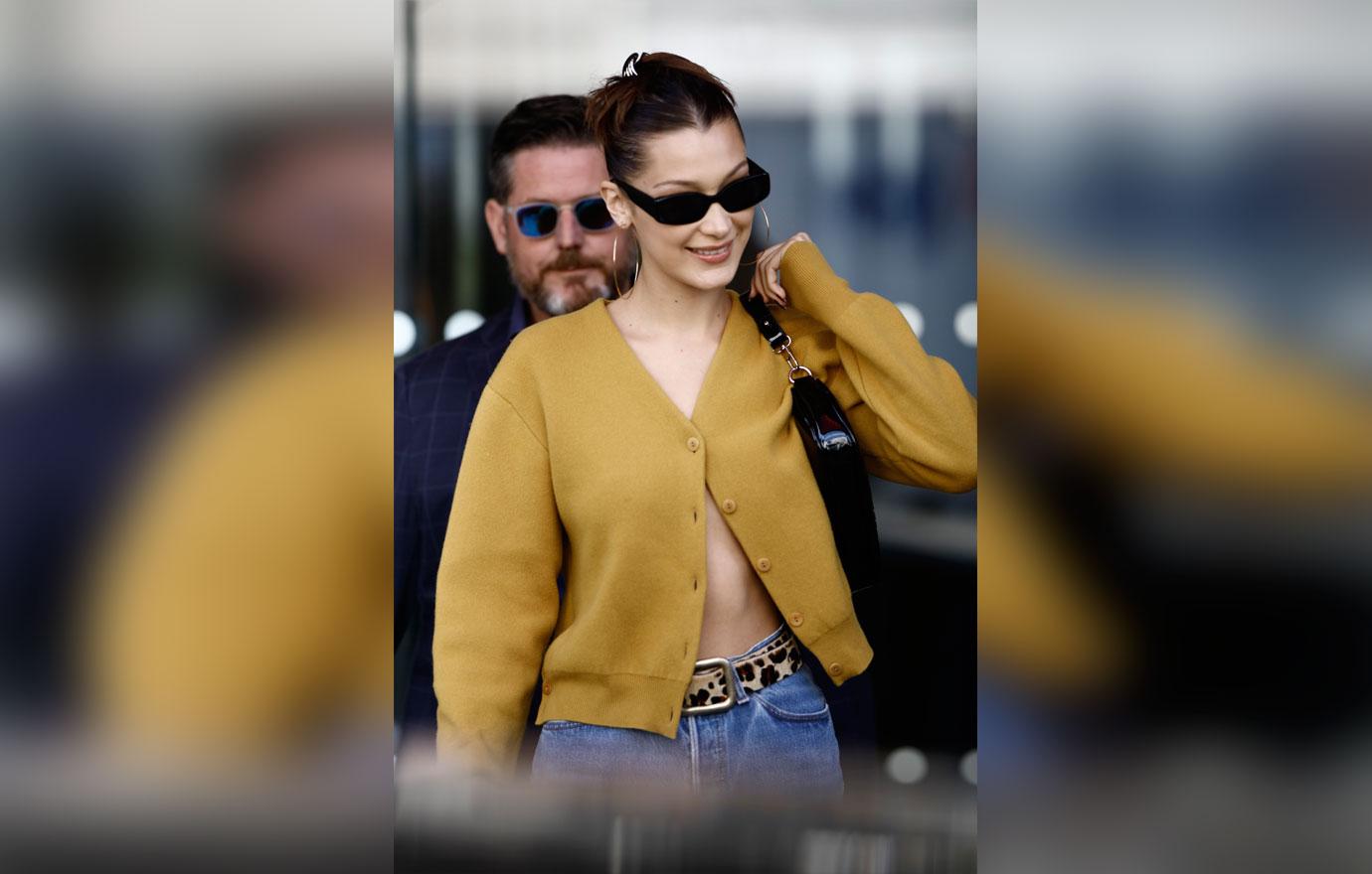 Bella Hadid Had a Wardrobe Malfunction on the Runway at Paris Fashion Week