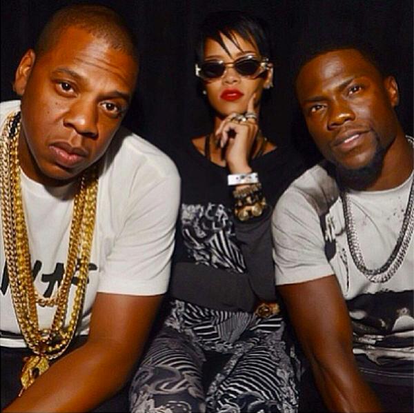 Jay Z Rihanna Kevin Hart