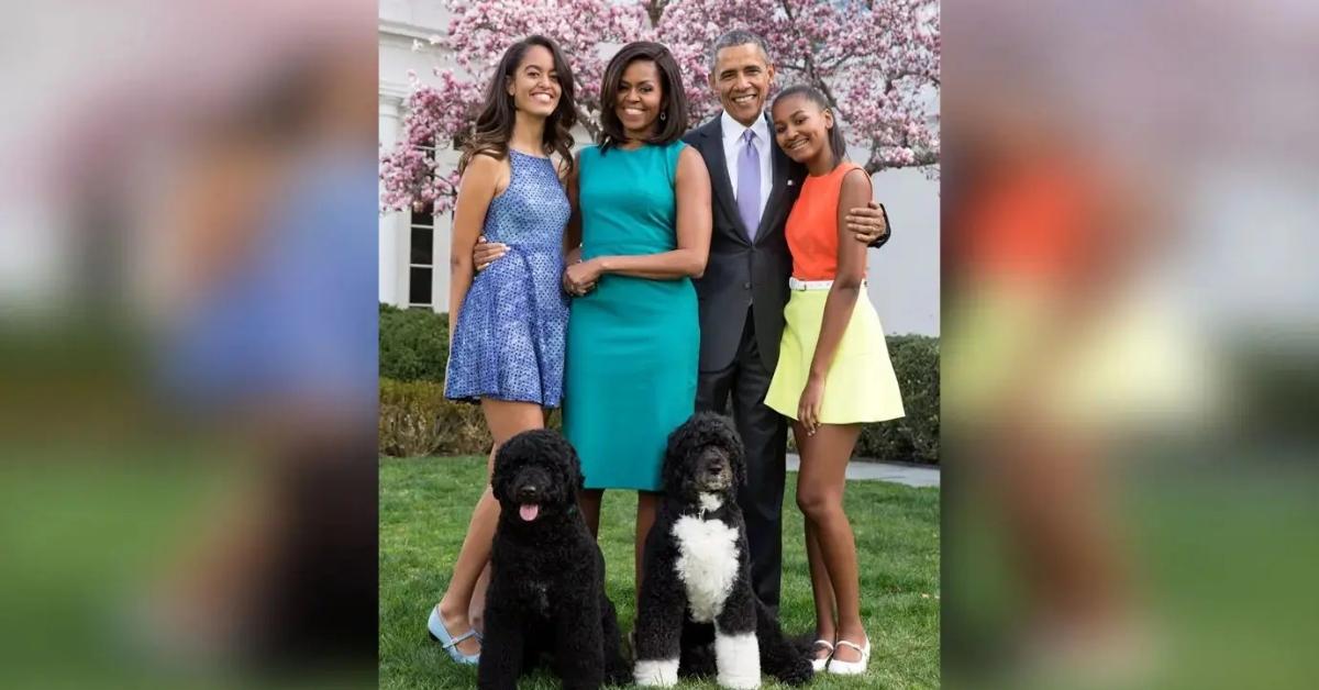 michelle obama daughters last name