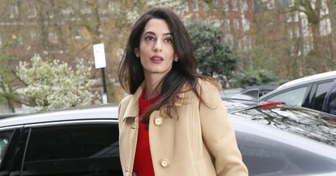 Amal Clooney Baby Bump Pics