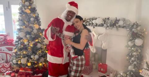nick cannon bre tiesi christmas photos son legendary love