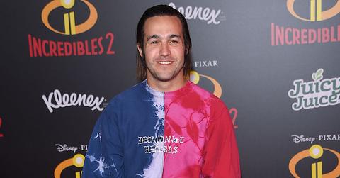 Pete wentz shares rare pic newborn daughter main