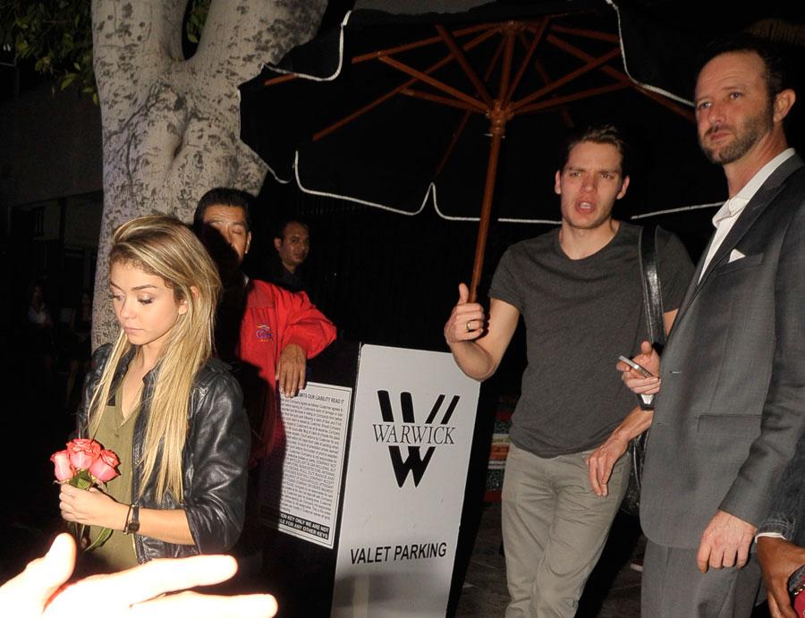 Sarah hyland dominic sherwood dating​ splash 02