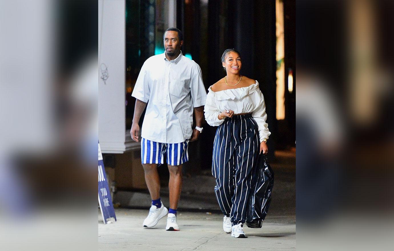 Diddy & Steve Harvey's Stepdaughter Lori Spotted On A Date