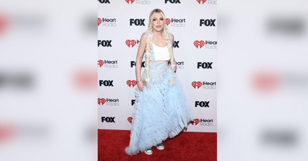 image of Tori Spelling says Kim Kardashian was friends with her brother Randy when they were younger.