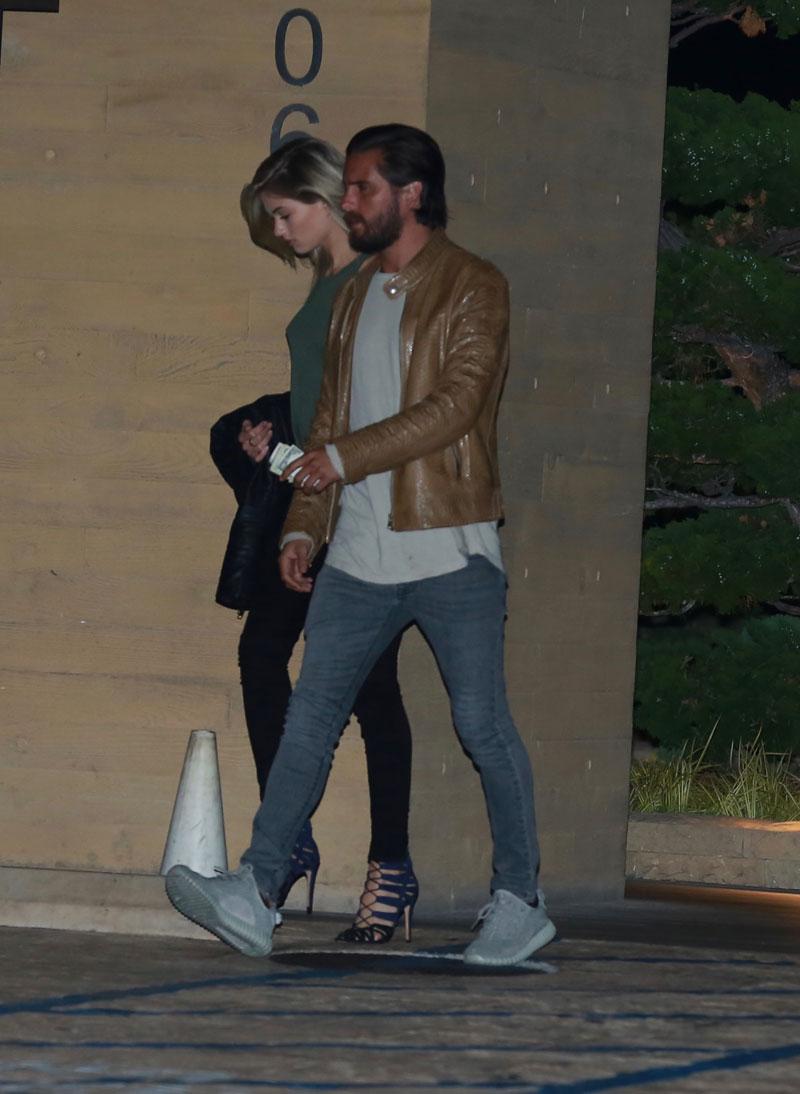 Scott disick megan blake irwin date night 09