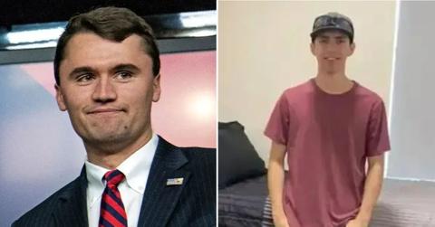 Photo of Charlie Kirk and Tyler Robinson