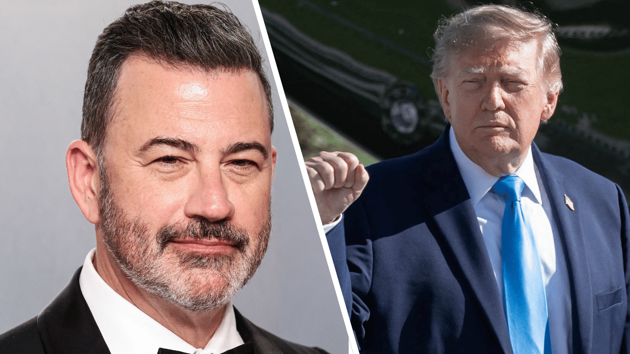 Image of Jimmy Kimmel and Donald Trump