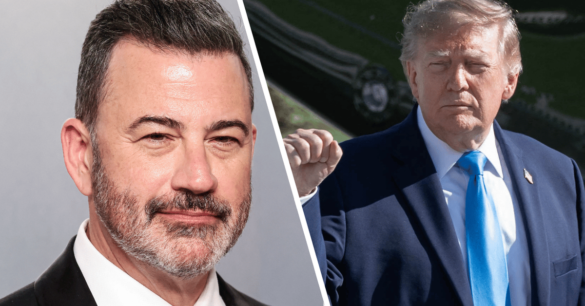 Jimmy Kimmel Slams Donald Trump's 'Freaking Genius' Brag After President Imitates Cognitive Test at Rally