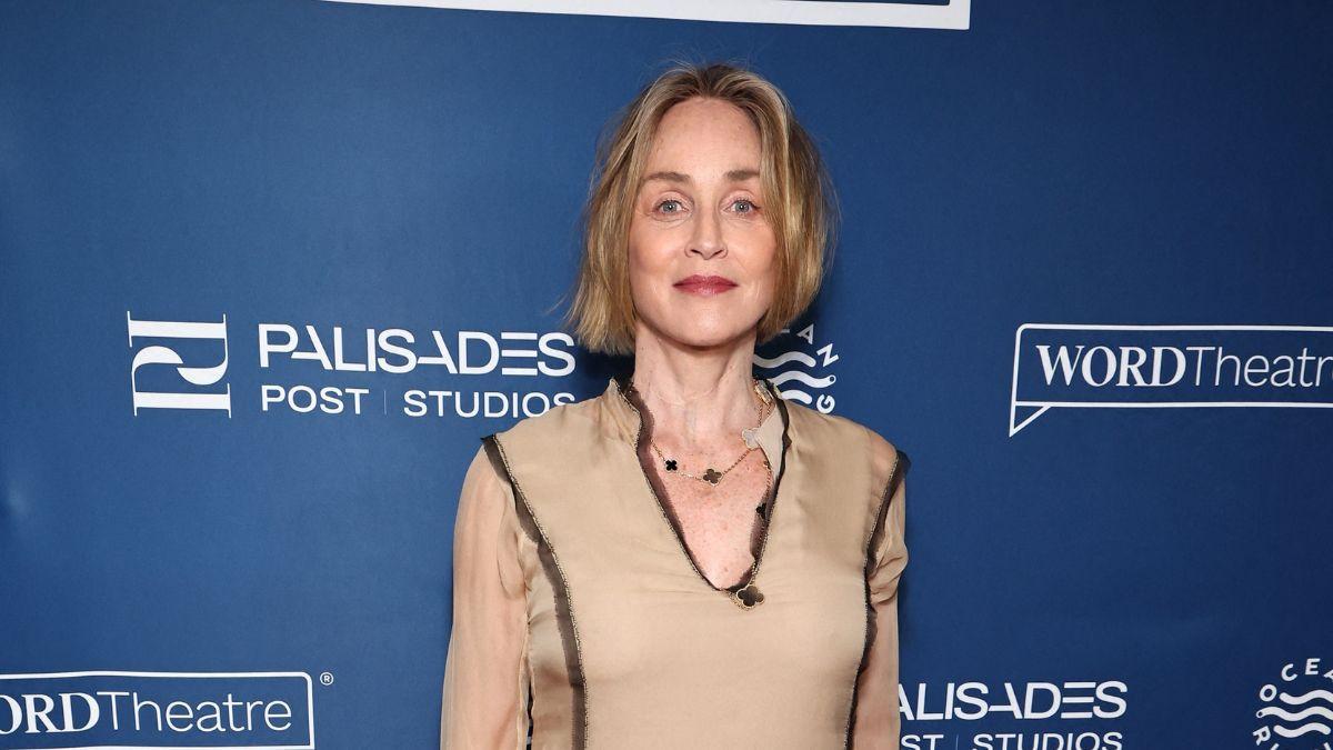 Photo of Sharon Stone.