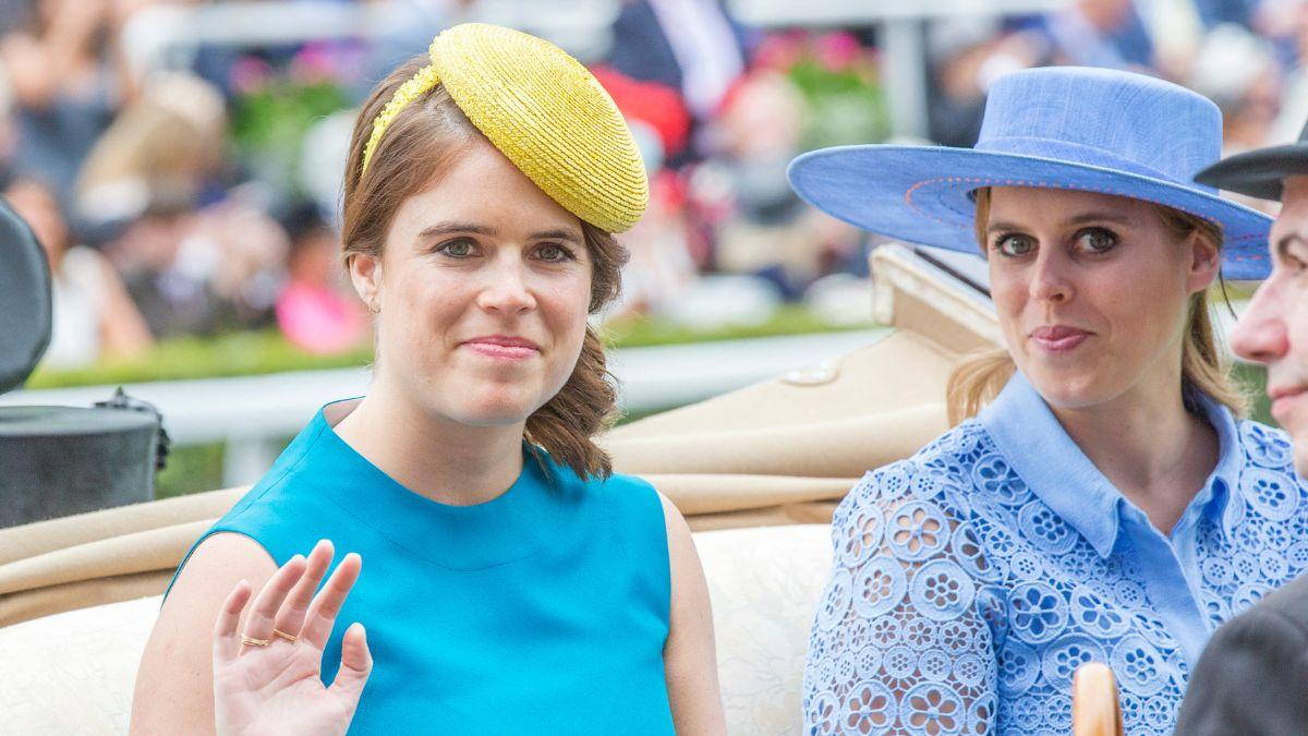 image of princess Eugenie and princess beatrice