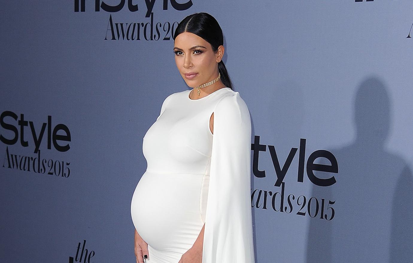 Pregnant Kim Kardashian