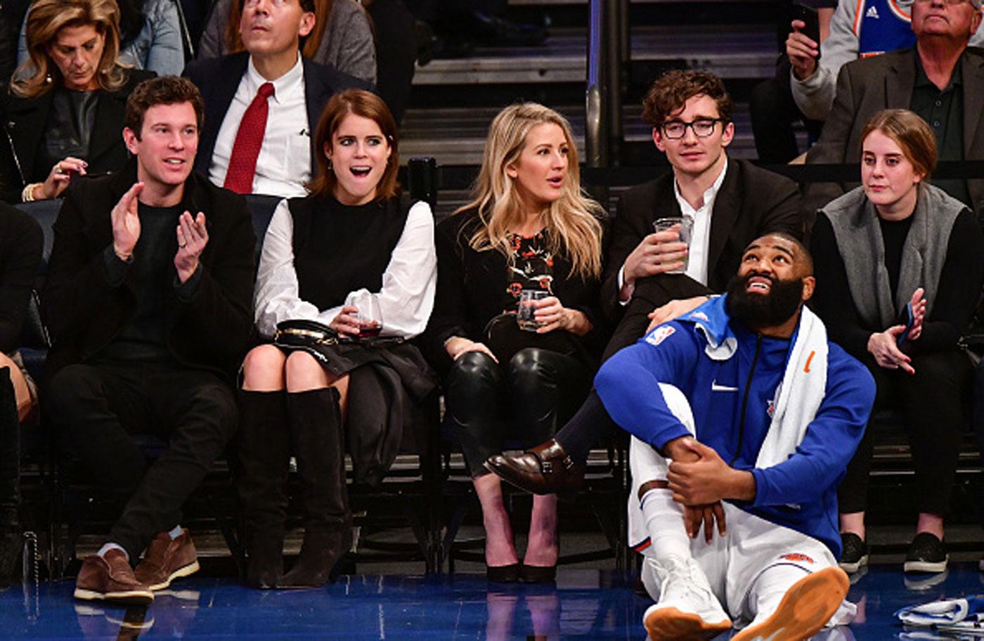 Celebrities Attend The Brooklyn Nets Vs New York Knicks Game &#8211; October 27, 2017