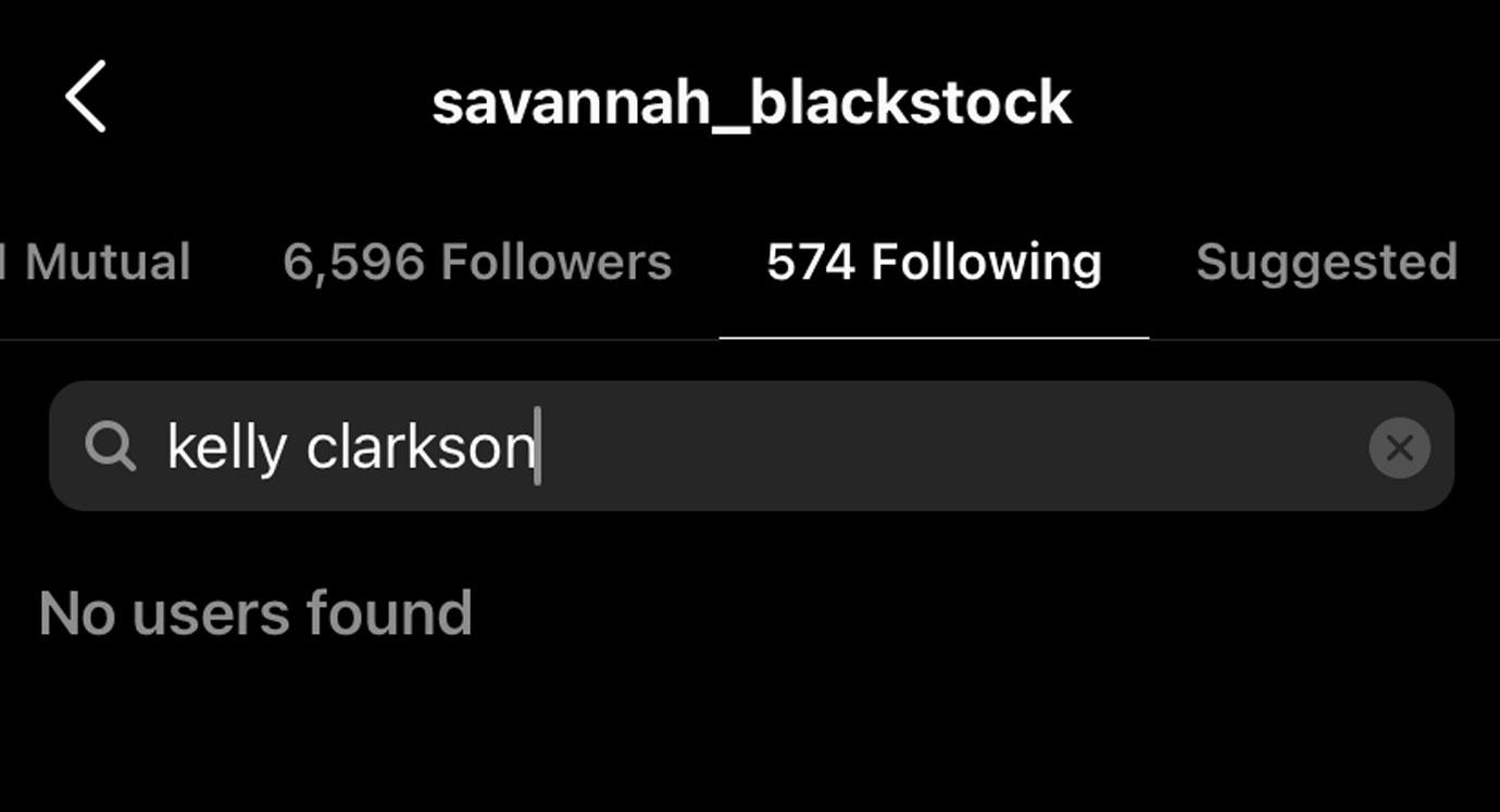 Savannah Blackstock IG followers: Brandon Blackstock’s Daughter Savannah Doesn’t Follow Stepmom Kelly Clarkson On IG