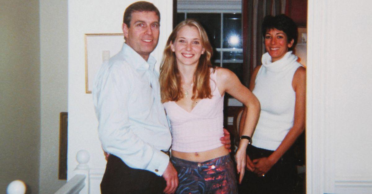 Photo of Prince Andrew and Virginia Giuffre