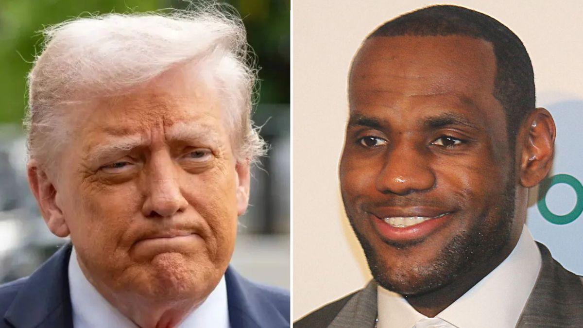 Photo of Users blasted Donald Trump for calling LeBron James 'maybe a racist.'
