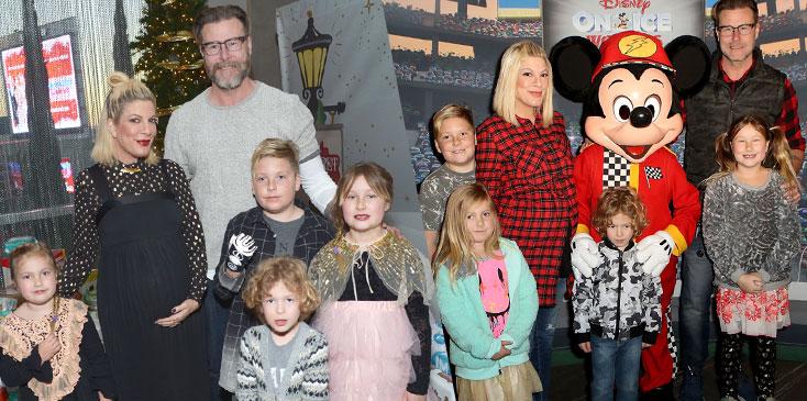 tori spelling pregnant events dean mcdermott