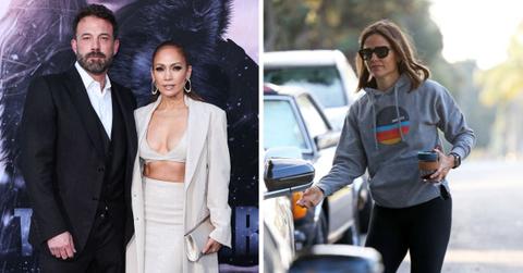 jennifer lopez ben affleck heated exchange jennifer garner