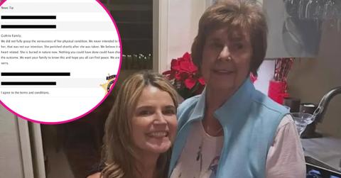 Savannah Guthrie,Nancy Guthrie,