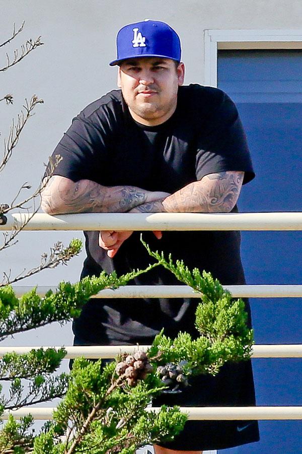 Rob kardashian weight gain loss diet workout