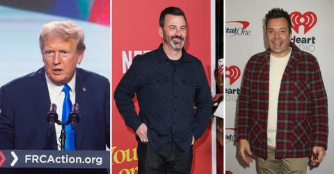 donald trump late night tv hosts true losers shows return after strike