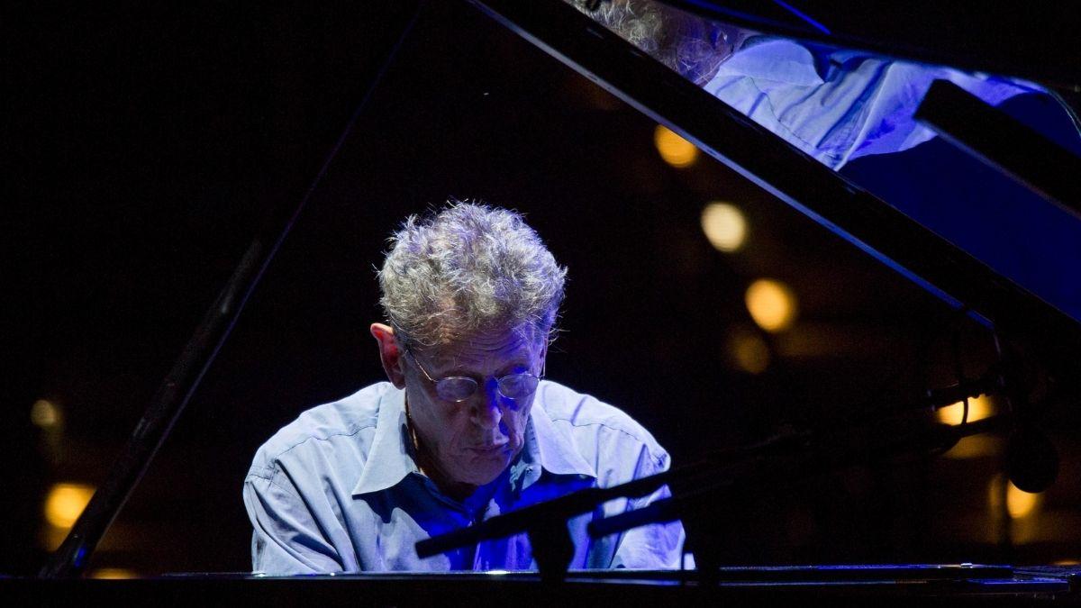 Image of Composer Philip Glass withdrew the premiere of his Symphony No. 15.