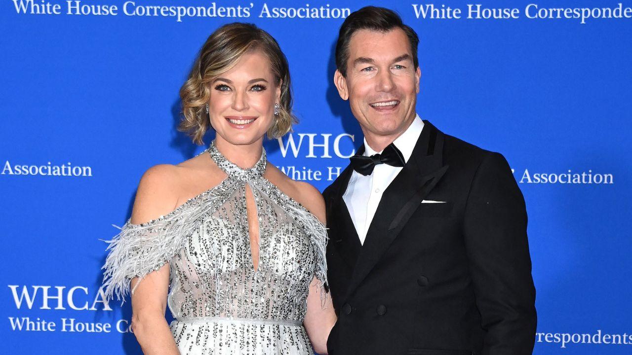 photo of The actor's wife, Rebecca Romijn, told him not to post about the situation.