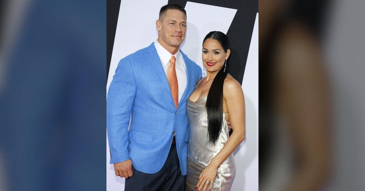 Photo of John Cena and Nikki Garcia were first romantically connected in 2012.