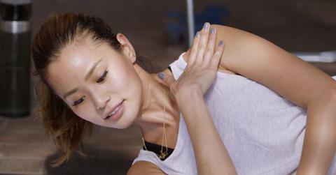 Jamie chung hollywood cycle wedding workout