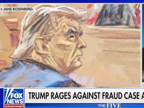 donald trumps thinner appearance courtroom sketches mocked fox news
