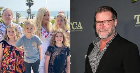 tori spelling kids spotted motel split dean mcdermott
