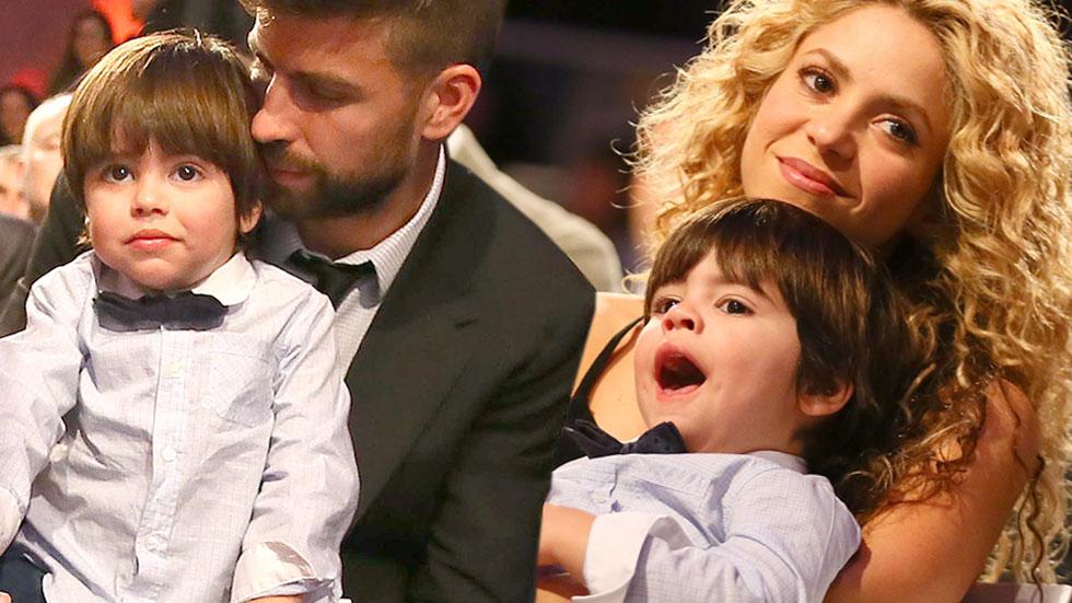 //Shakira gerard pique son milan soccer award ceremony