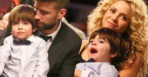 //Shakira gerard pique son milan soccer award ceremony