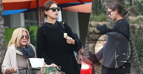 irina shayk pregnant bradley cooper mom