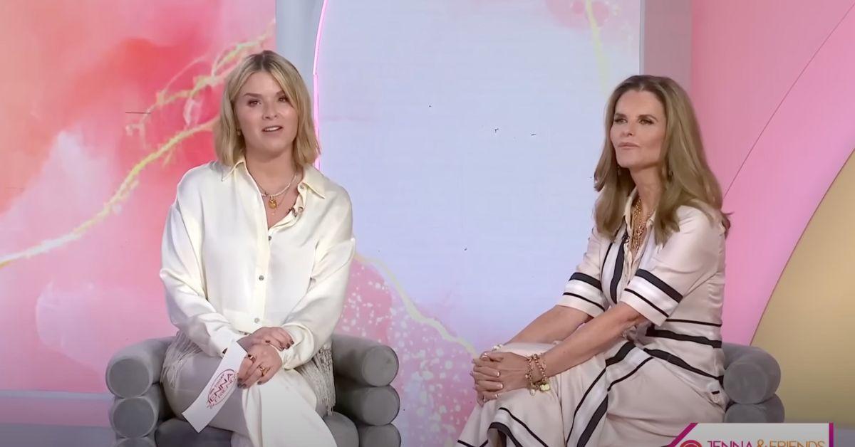jenna bush hager maria shriver reveal whether they would have threesome