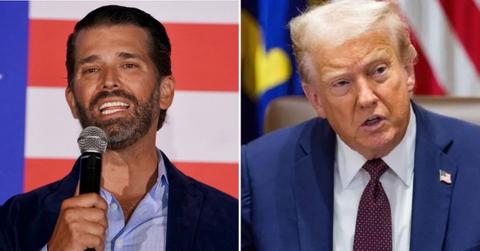 Photo of Donald Trump Jr. and Donald Trump