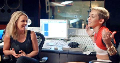 Britney spears miley cyrus bangerz