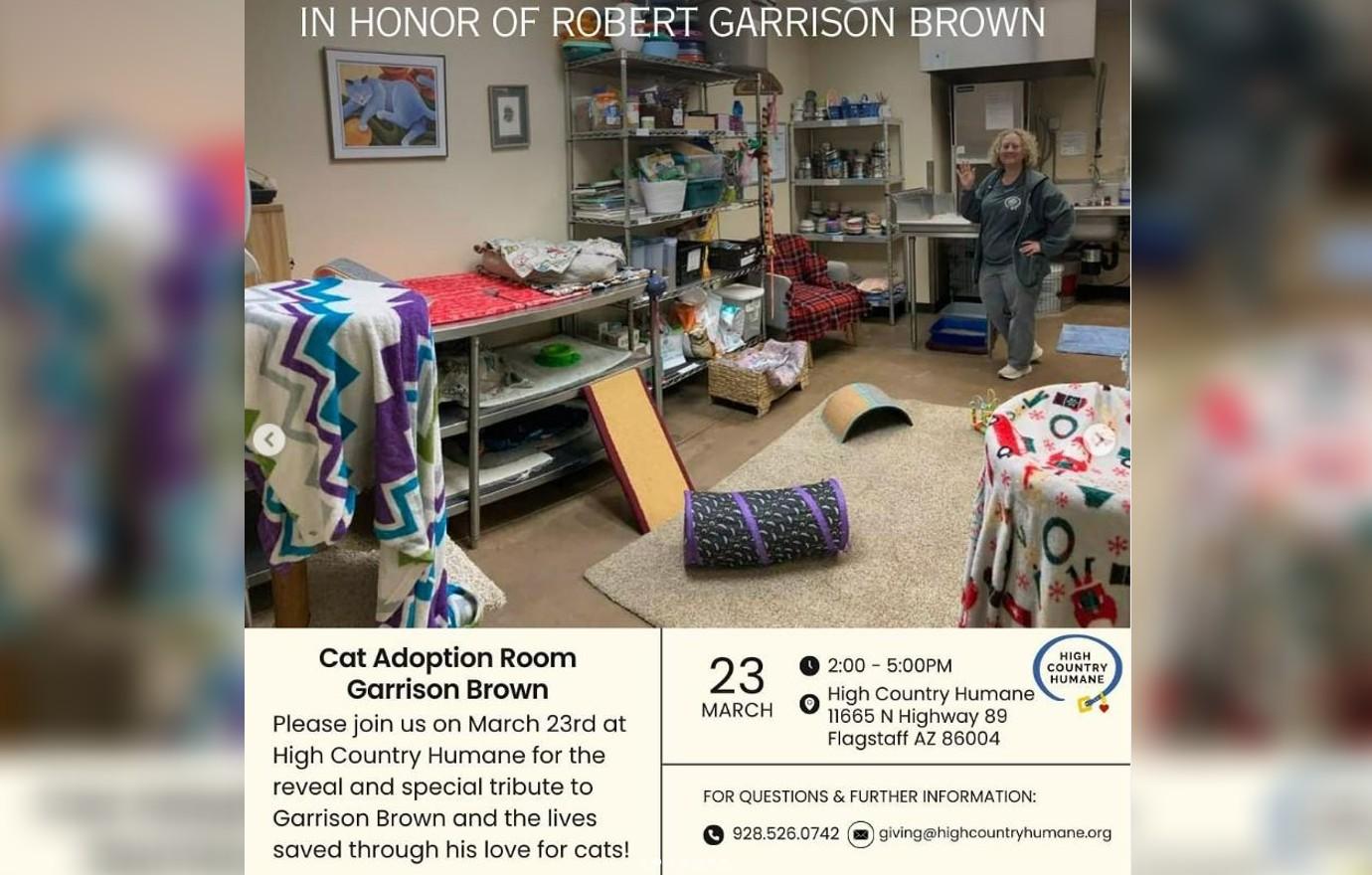 sister wives janelle brown shelter honors garrison adoption room