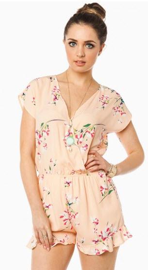 ShopSosie Fragrant Bloom Romper