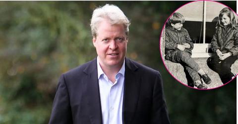 Split photo of Charles Spencer & Princess Diana