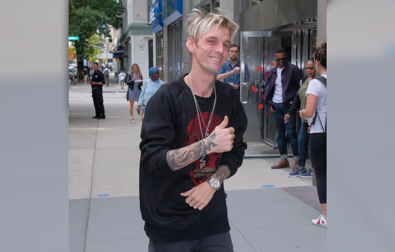 aaron carter through the years