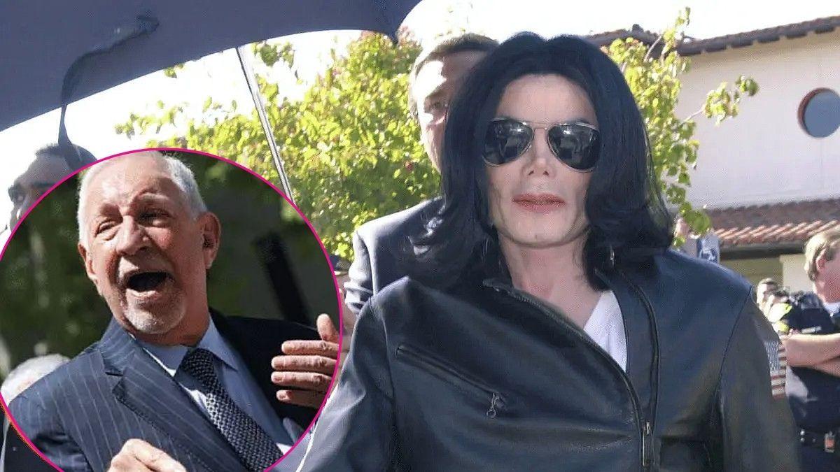 pic of Michael Jackson, Mark Geragos.