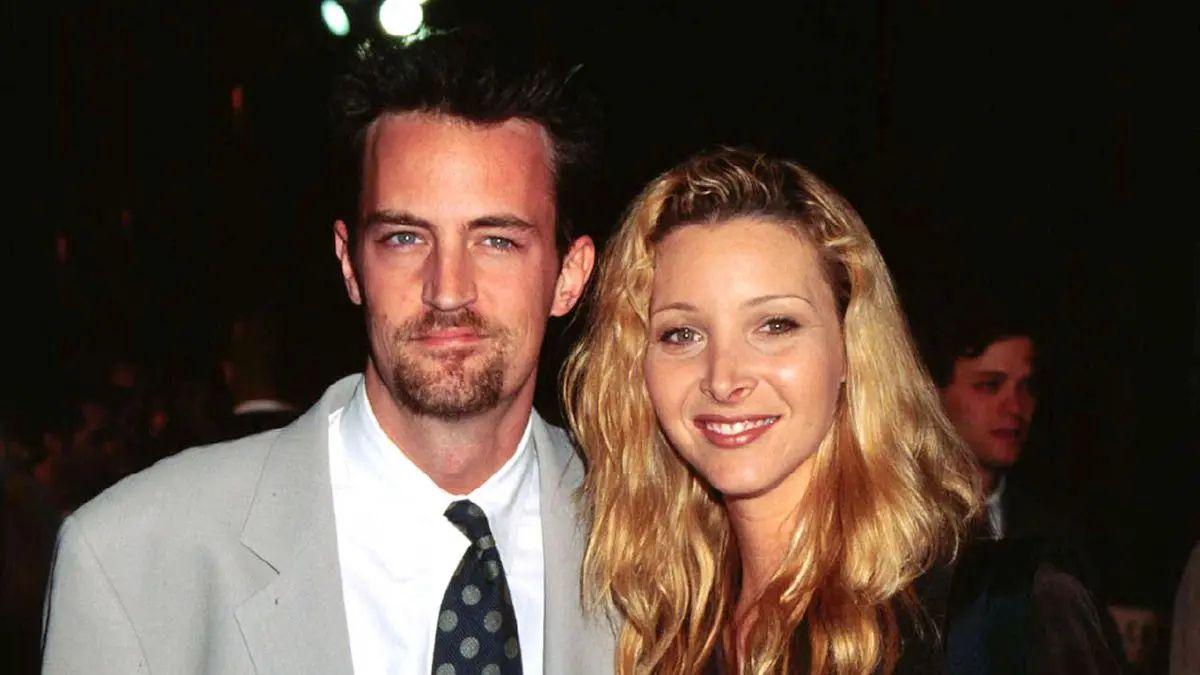 Photo of The actress recalled 'laughing so hard' with late costar Matthew Perry.