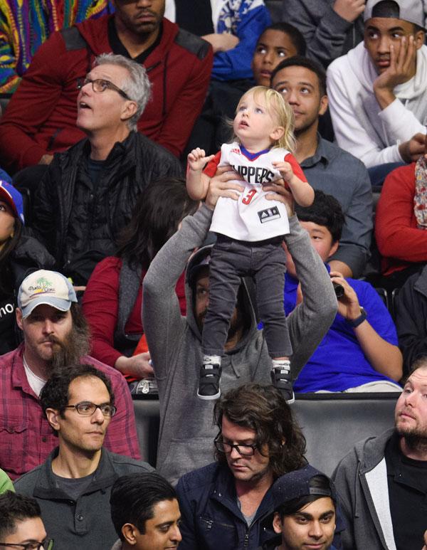 Jason Sudeikis Son Otis Basketball Game