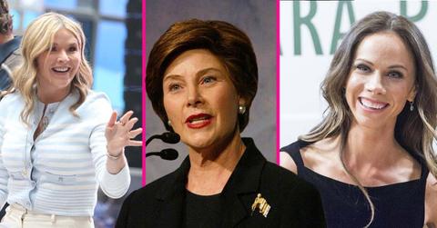 Jenna Bush Hager,Barbara Bush.,laura bush